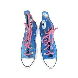 Converse Size 7.5 Chuck Taylor Hightop Run Platform Sneakers Shoes